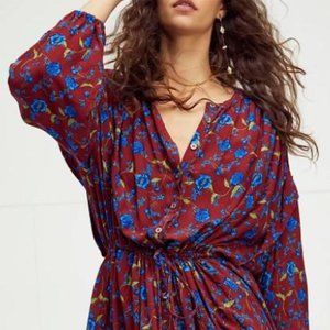 Free People Flower Fields Mini Dress